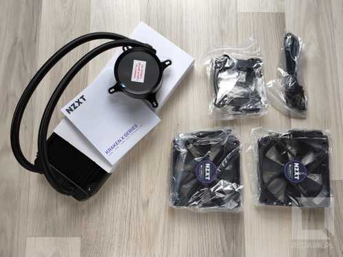 unboxing chłodzenia wodnego nzxt kraken x53